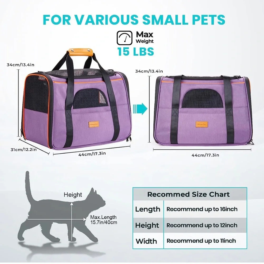 Small dog/ cat carrier bag
